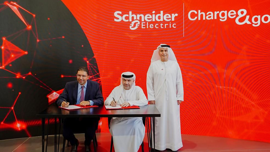 Charge&Go joins hands with Schneider Electric